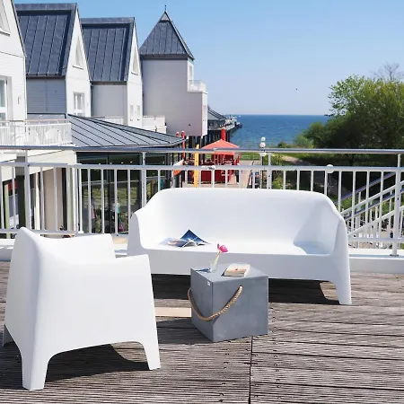 Apartmán Seebruecke - Mit 2 Schlafzimmern Und Terrasse S22 Heringsdorf (Usedom)