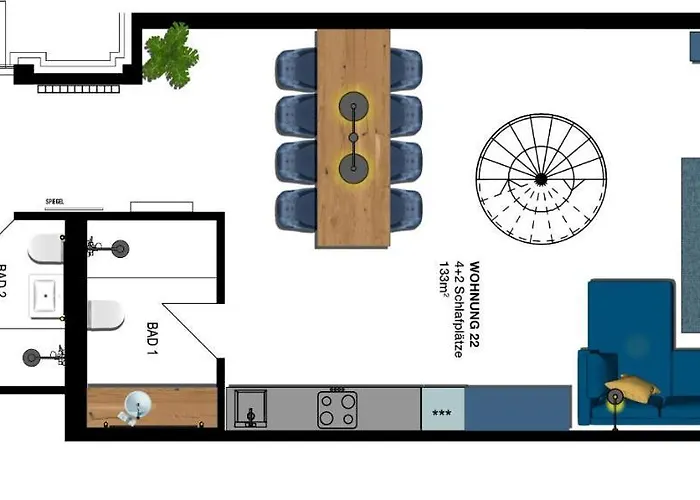 Seebruecke - Mit 2 Schlafzimmern Und Terrasse S22 * הרינגסדורף